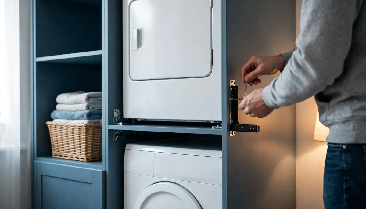 Quel meuble de superposition choisir pour un lave-linge et un sèche-linge ?